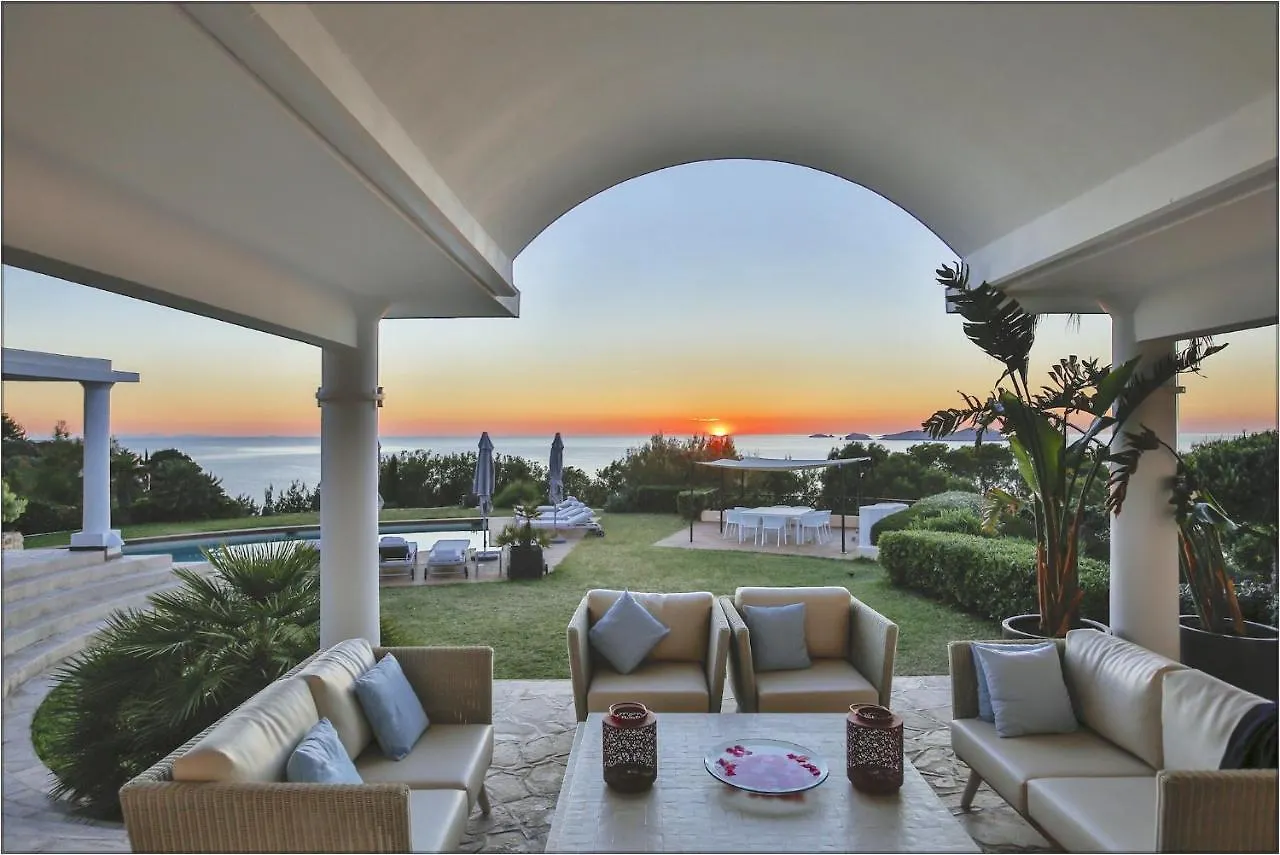 Amazing Ibiza Villa Can Icarus 6 Bedrooms Perched On A Cliff Overlooking The Beach Of Cala Moli San Jose 0*, San José