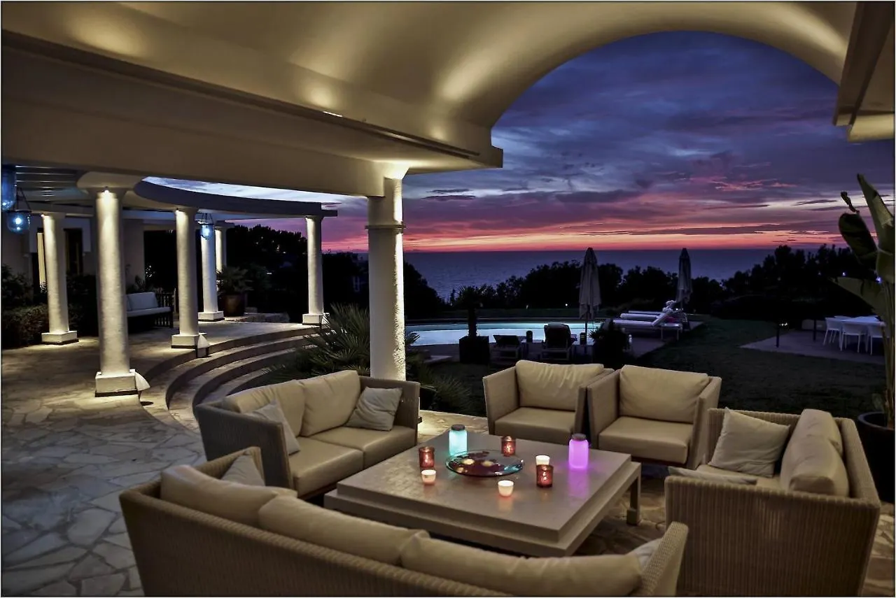 Amazing Ibiza Villa Can Icarus 6 Bedrooms Perched On A Cliff Overlooking The Beach Of Cala Moli San Jose San José