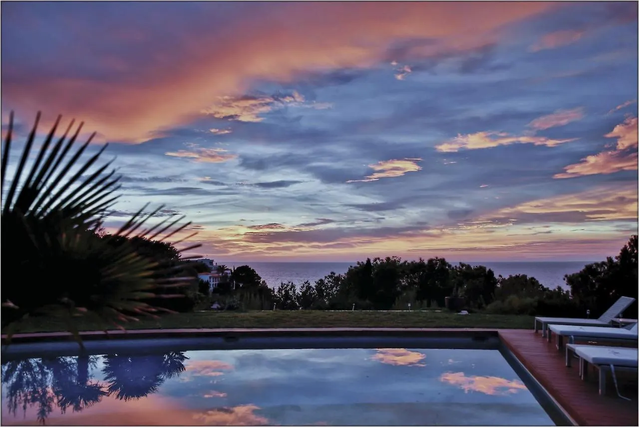 Amazing Ibiza Villa Can Icarus 6 Bedrooms Perched On A Cliff Overlooking The Beach Of Cala Moli San Jose 0*, San José