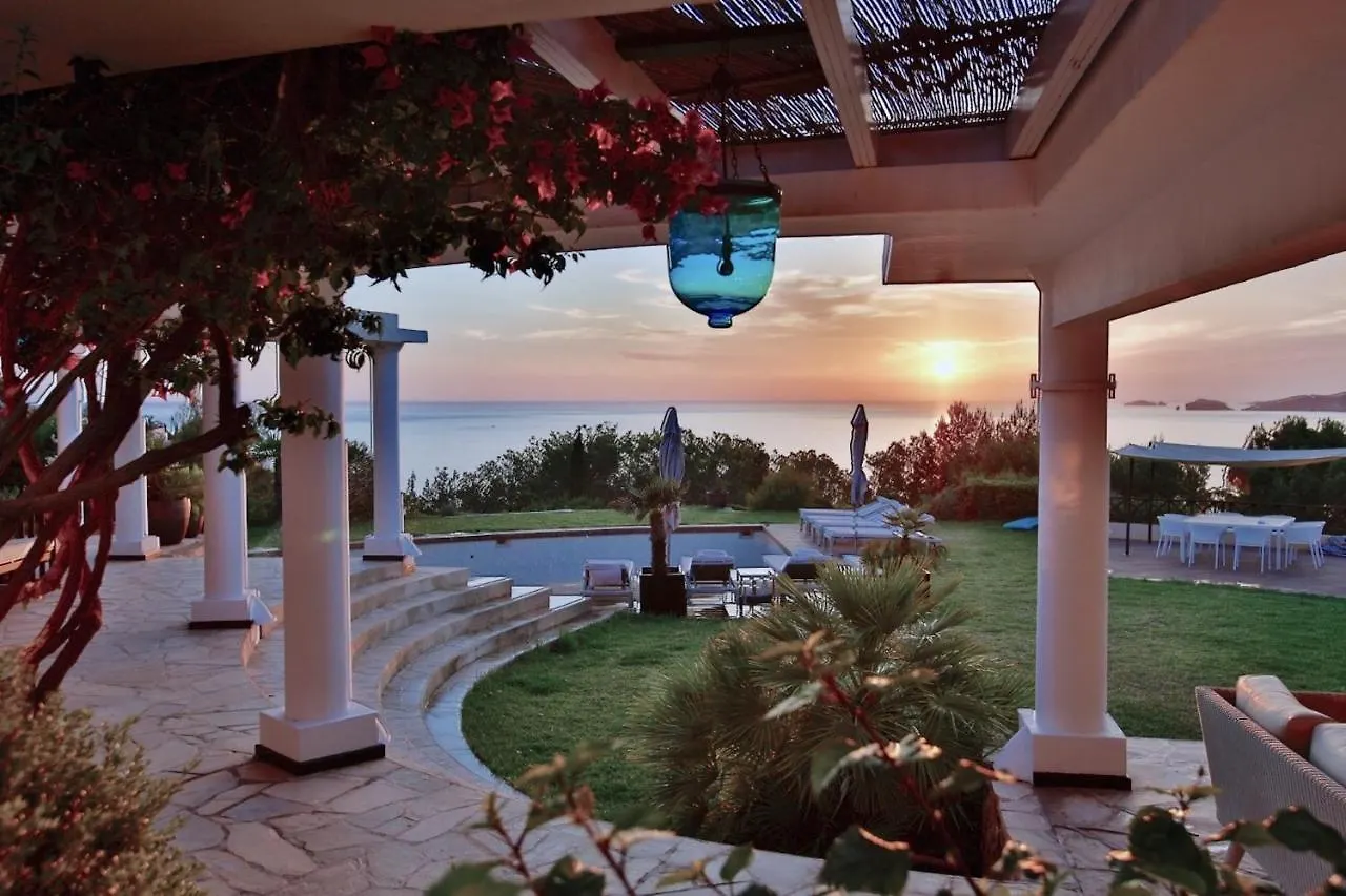 Amazing Ibiza Villa Can Icarus 6 Bedrooms Perched On A Cliff Overlooking The Beach Of Cala Moli San Jose