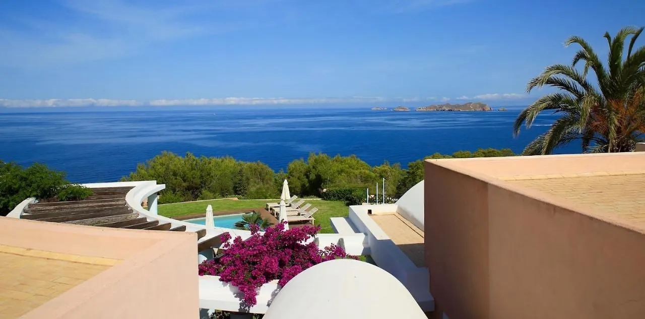 Amazing Ibiza Villa Can Icarus 6 Bedrooms Perched On A Cliff Overlooking The Beach Of Cala Moli San Jose San José